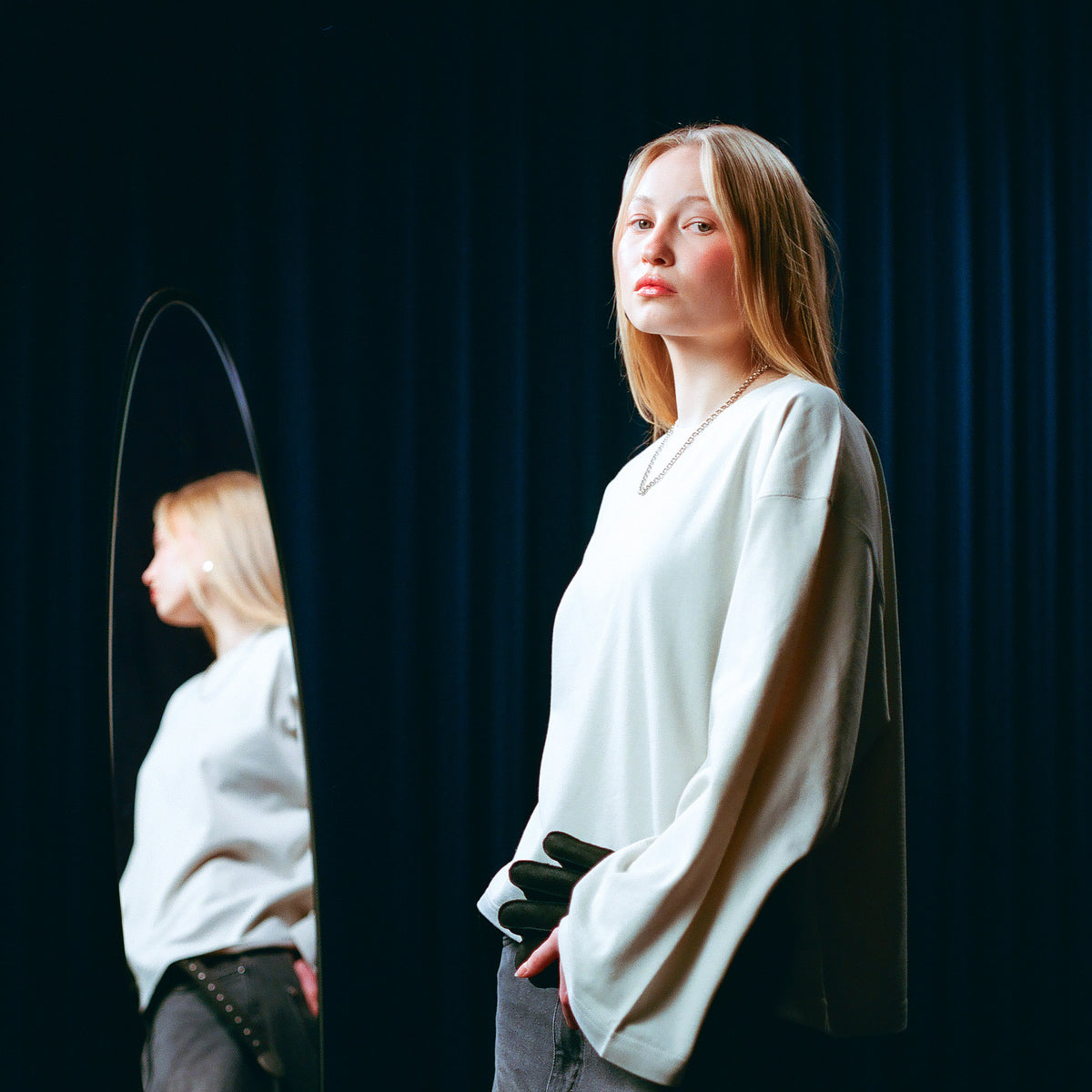 EVERGREEN ULTRA LOOSE BOXY LONGSLEEVE — 3