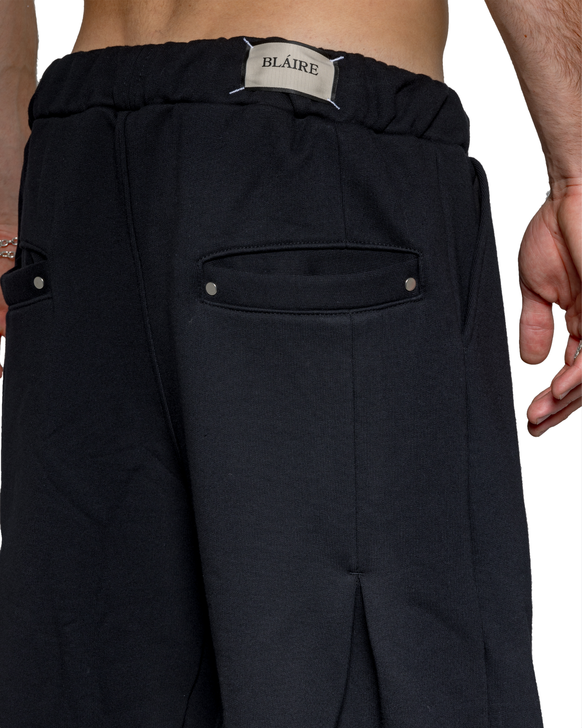 EVERGREEN WIDE LEG PLEATED SWEATPANTS — 3