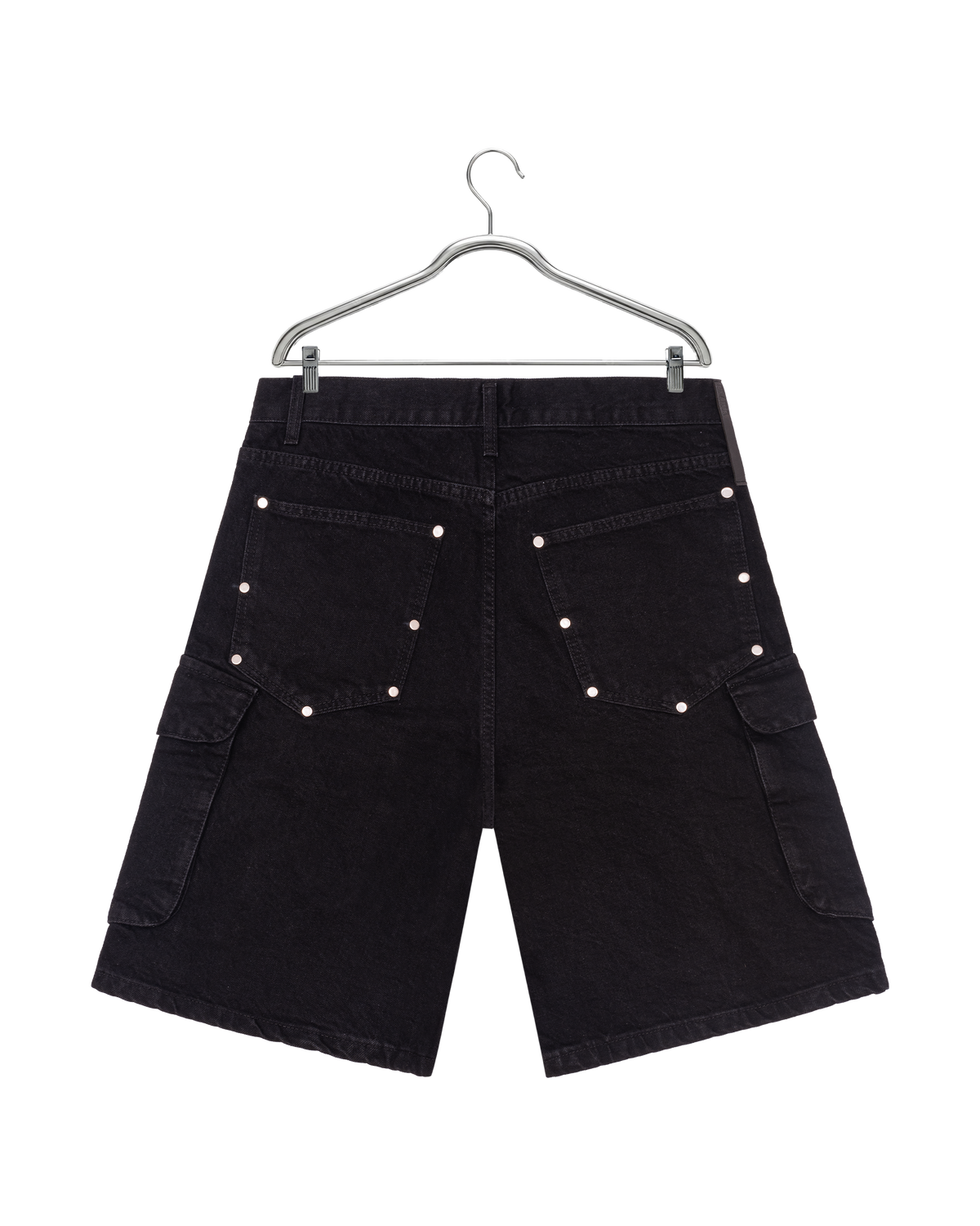 GABRIELA CARGO DENIM SHORTS — 4