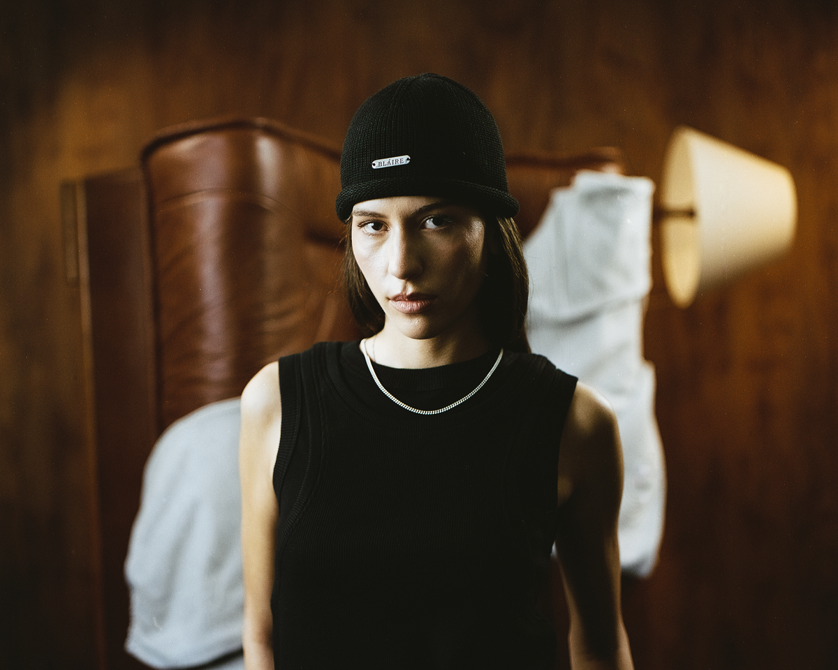 TRIMMED WOVEN BEANIE — 3