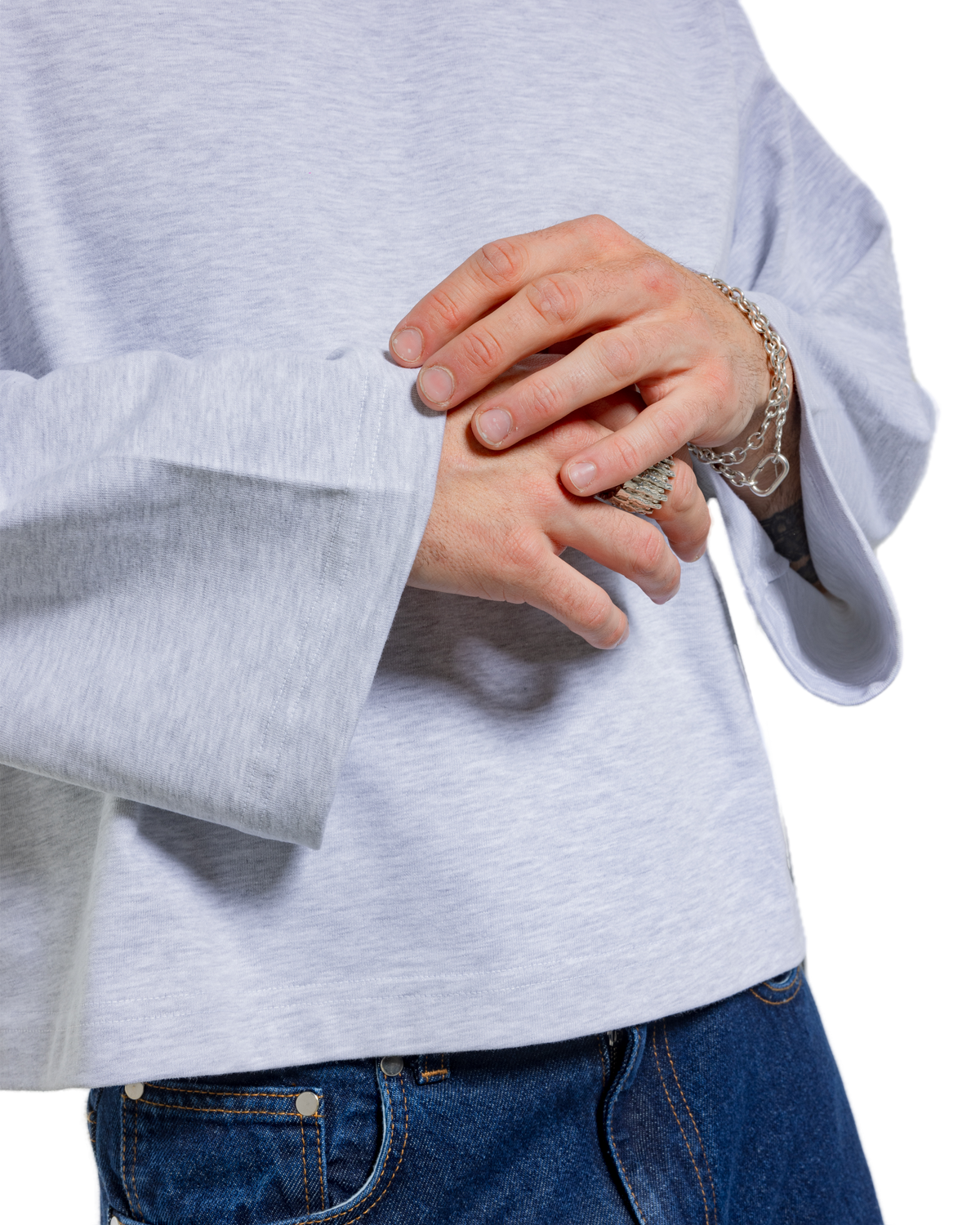 EVERGREEN ULTRA LOOSE BOXY LONGSLEEVE — 5