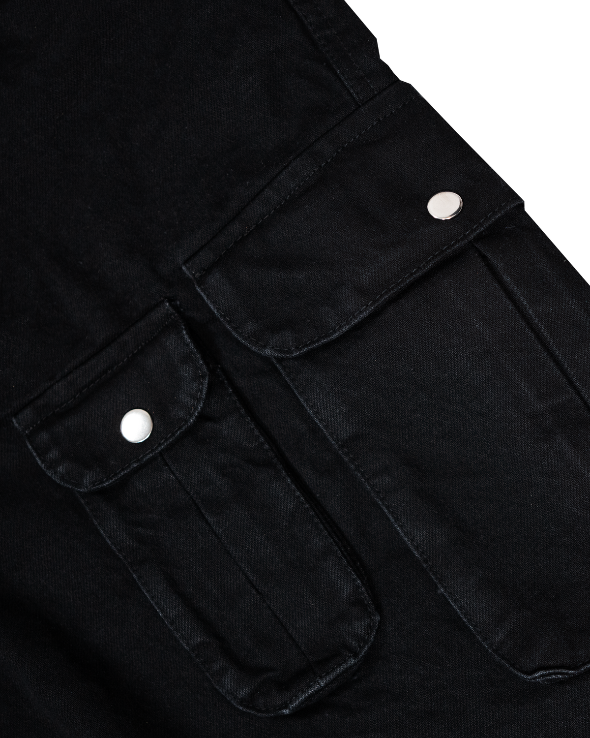 GABRIELA CARGO DENIM SHORTS — 6