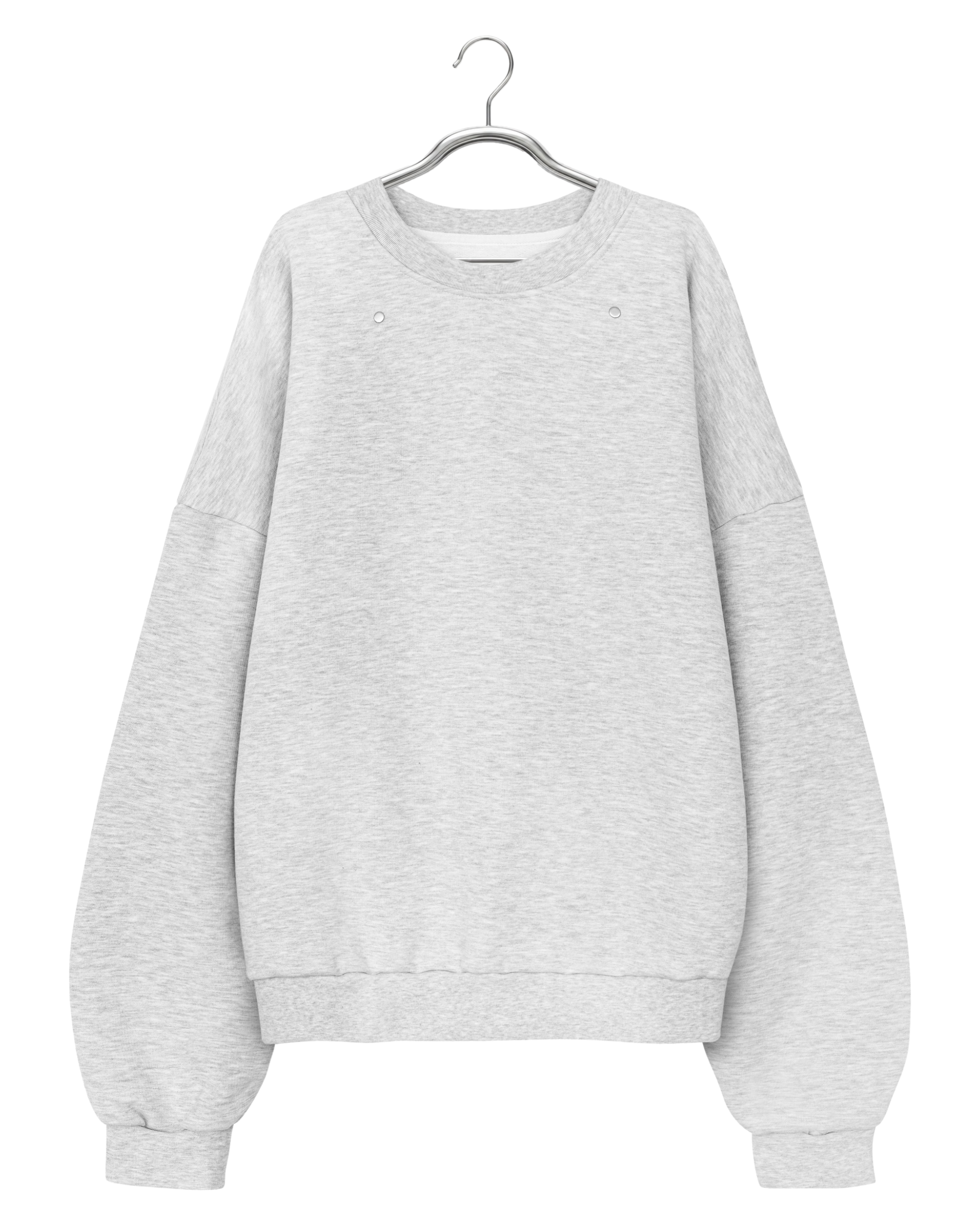EVERGREEN LOOSE METAL RIVET CREWNECK Image