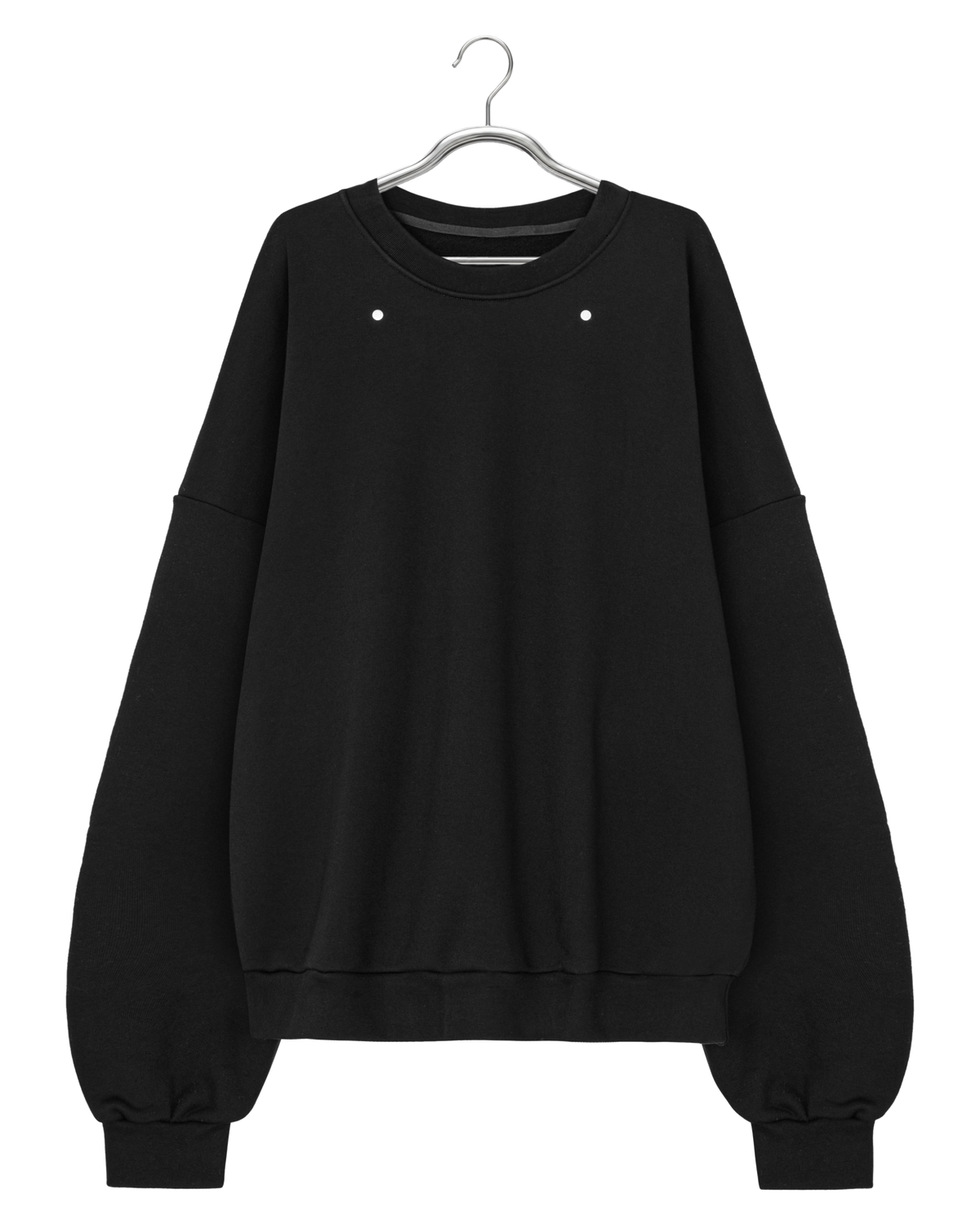 EVERGREEN LOOSE METAL RIVET CREWNECK — 1