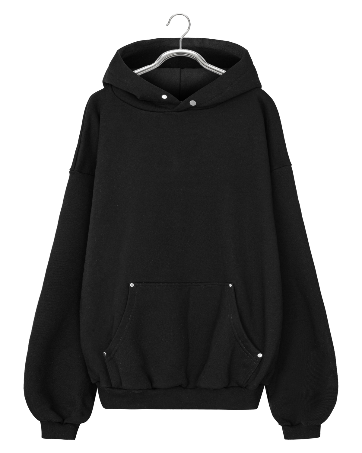 EVERGREEN METAL RIVET HOODIE — 1