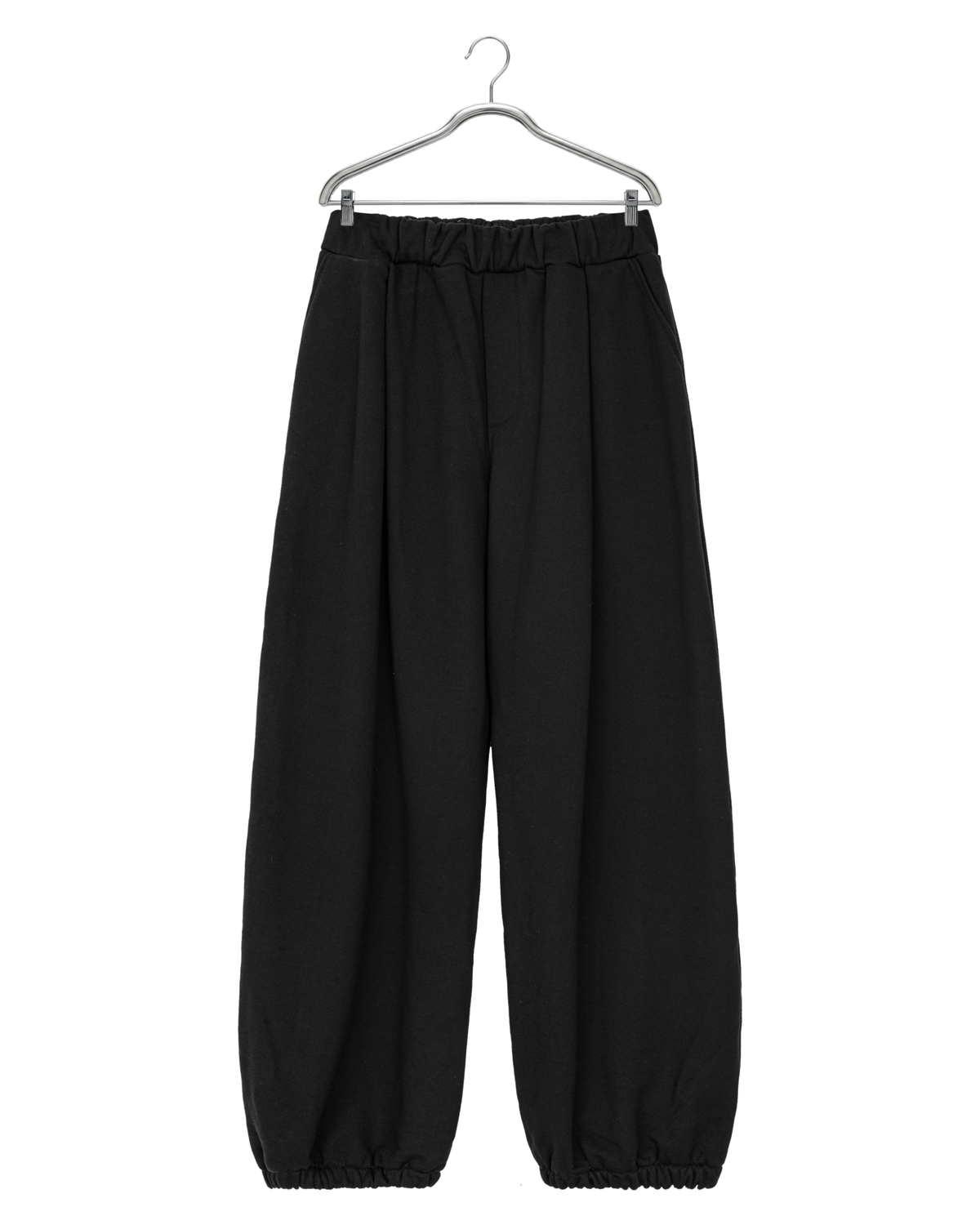 EVERGREEN WIDE LEG PLEATED SWEATPANTS — 1