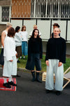 EVERGREEN WIDE LEG PLEATED SWEATPANTS Thumbnail 6