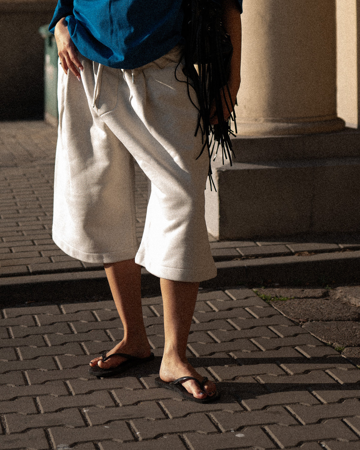 EVERGREEN SWEAT JORTS — 5