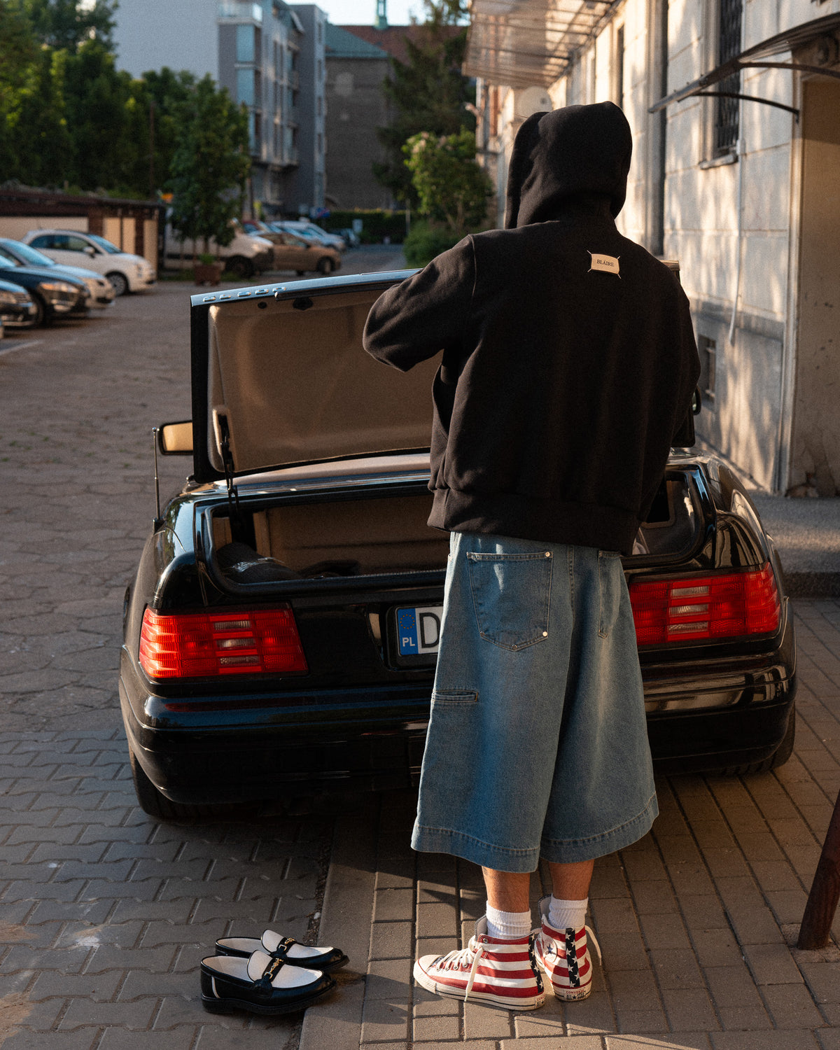 DOUBLE KNEE BOTTLE JORTS — 4