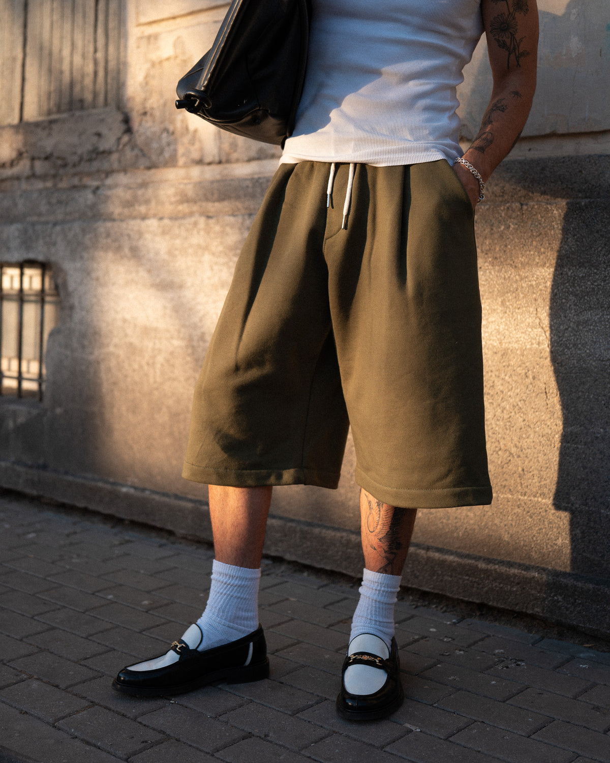 EVERGREEN SWEAT JORTS — 4