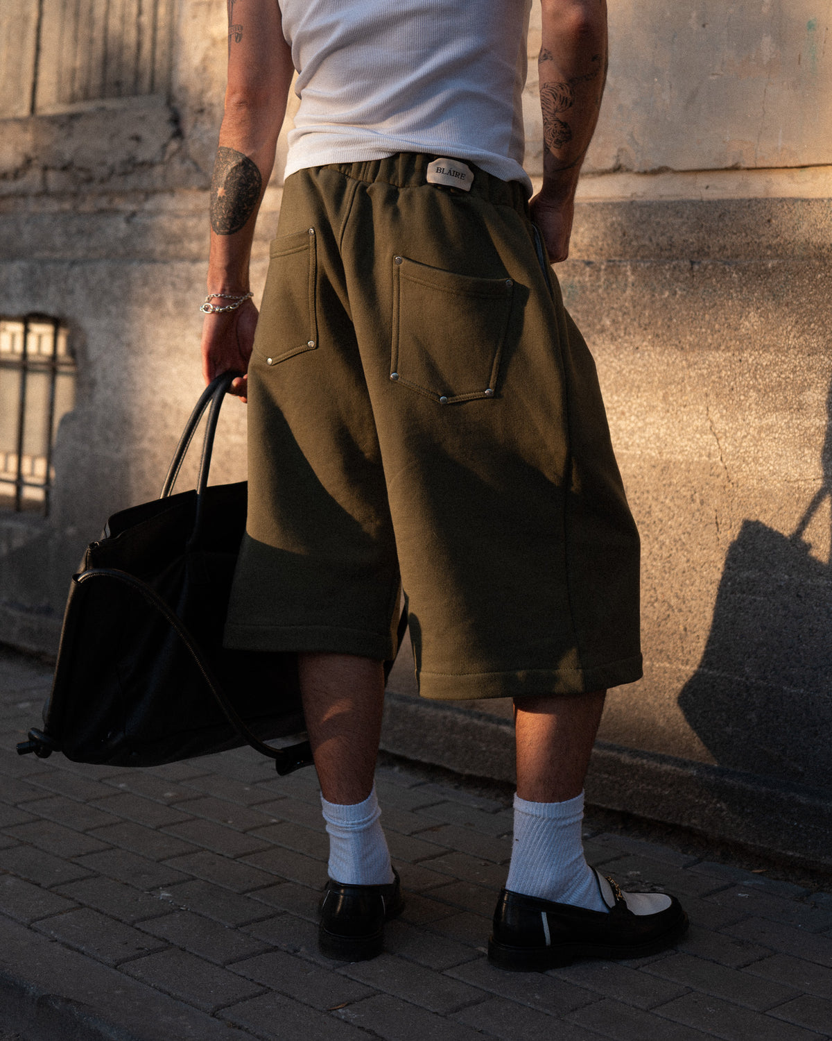 EVERGREEN SWEAT JORTS — 6