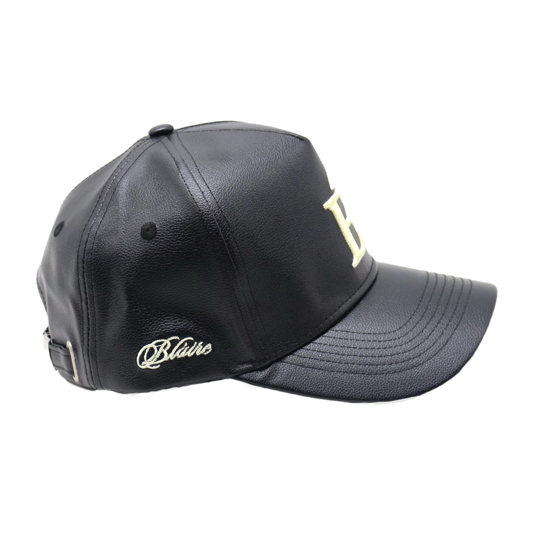 6-PANEL LEATHER CAP Image 2