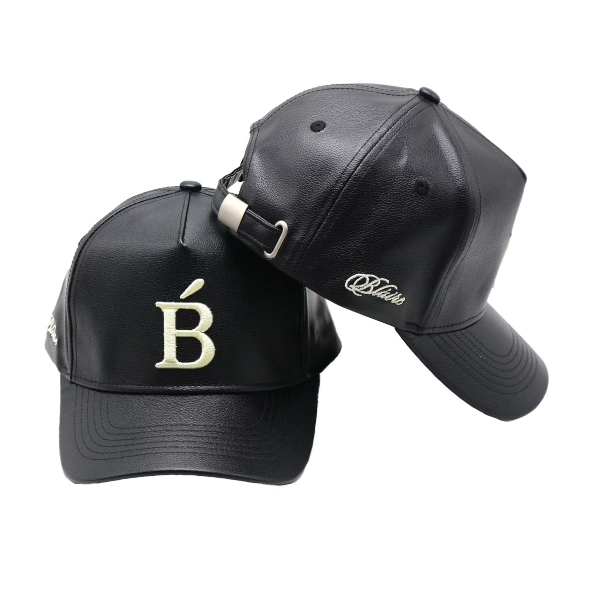 6-PANEL LEATHER CAP — 1