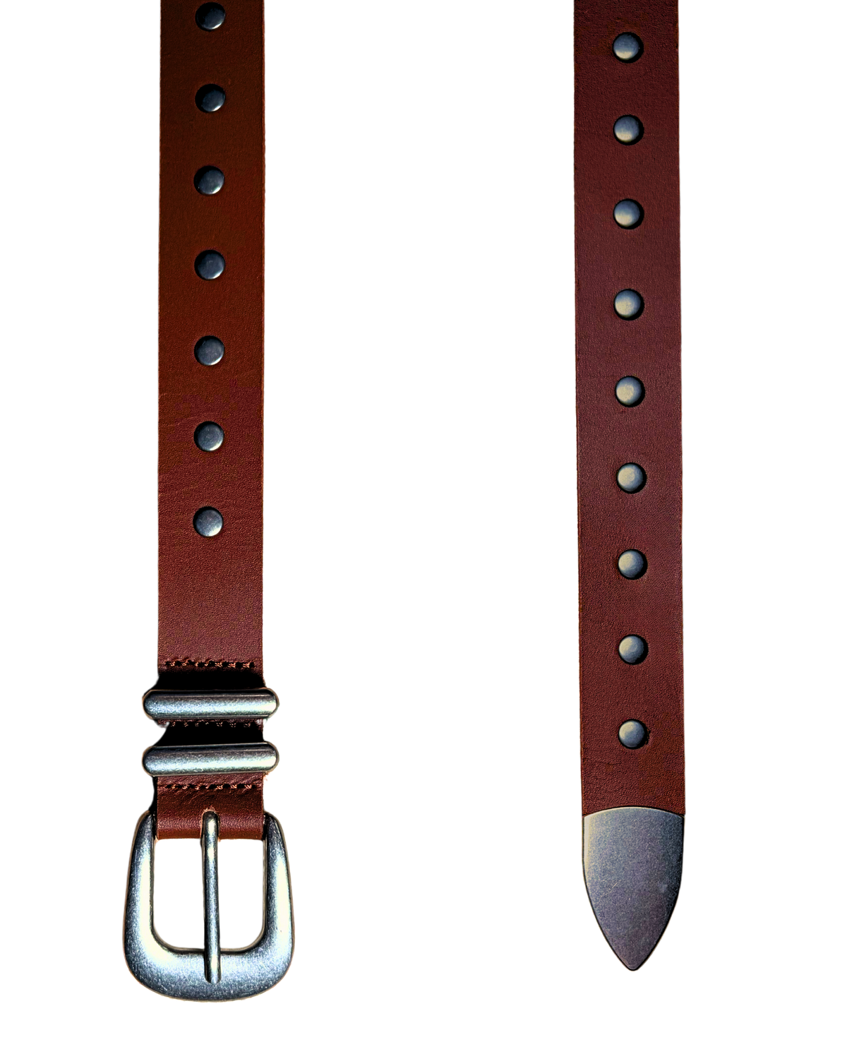 STUDDED LEATHER BELT — 2