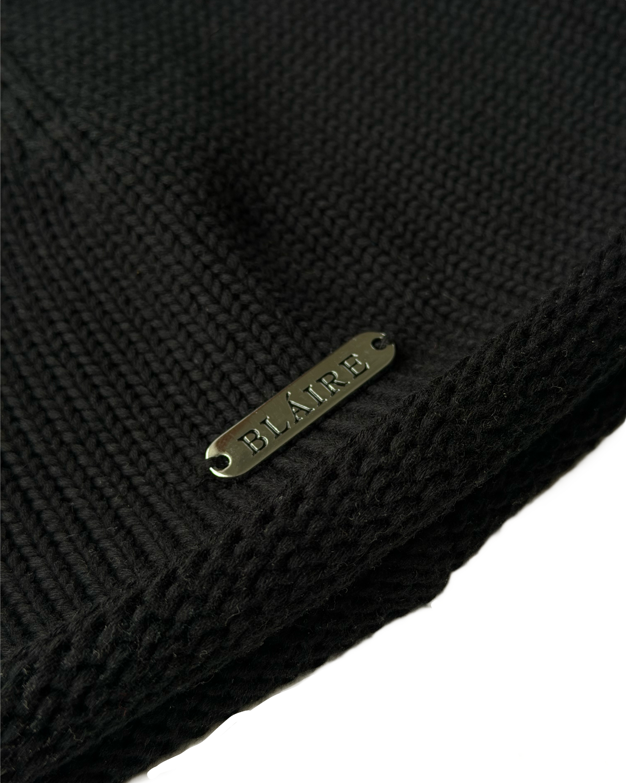 TRIMMED WOVEN BEANIE Image