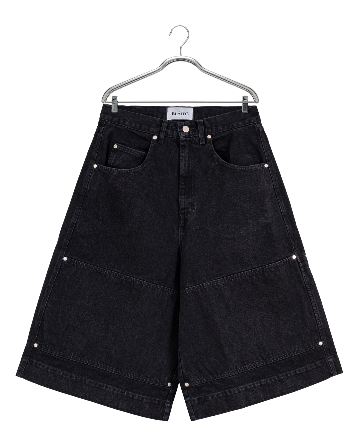 DOUBLE KNEE BOTTLE JORTS — 1