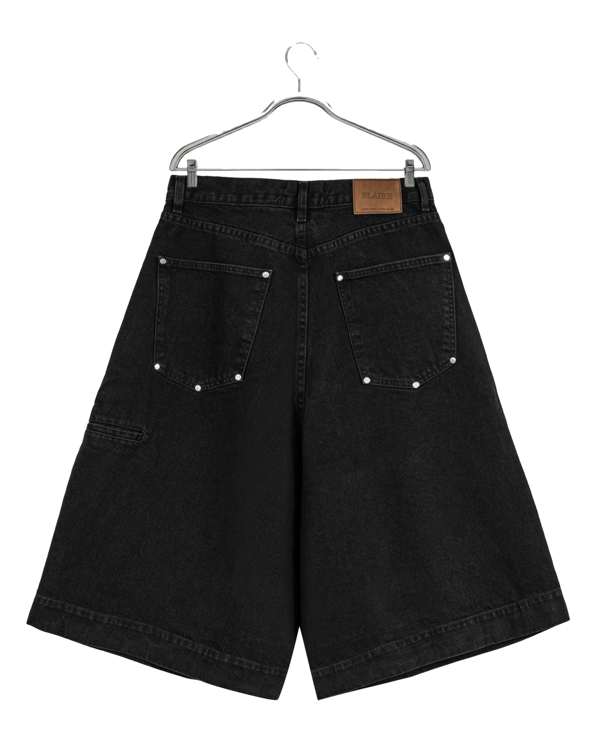 DOUBLE KNEE BOTTLE JORTS — 2