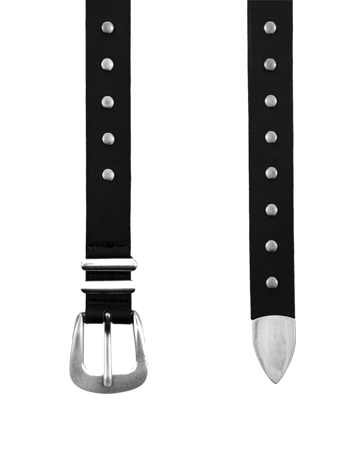 STUDDED LEATHER BELT — 2