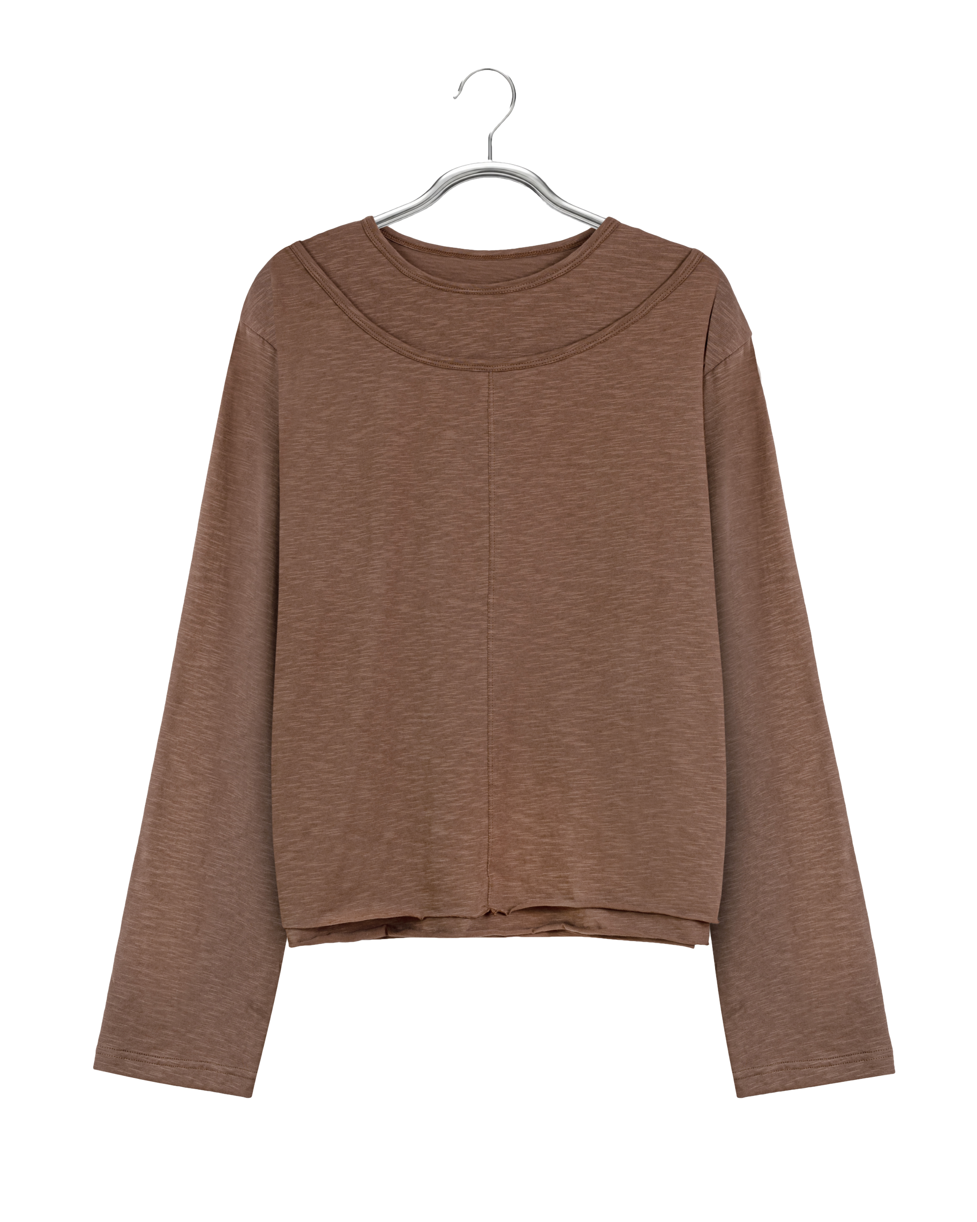 DOUBLE LAYERED SPLIT LONGSLEEVE Image