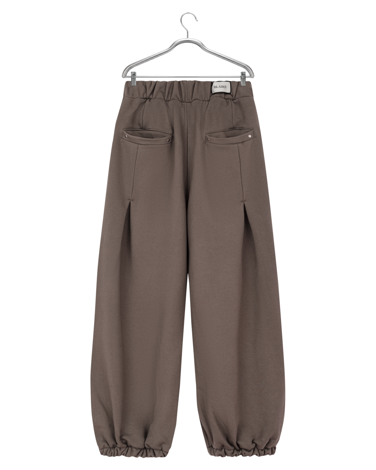 EVERGREEN WIDE LEG PLEATED SWEATPANTS — 2