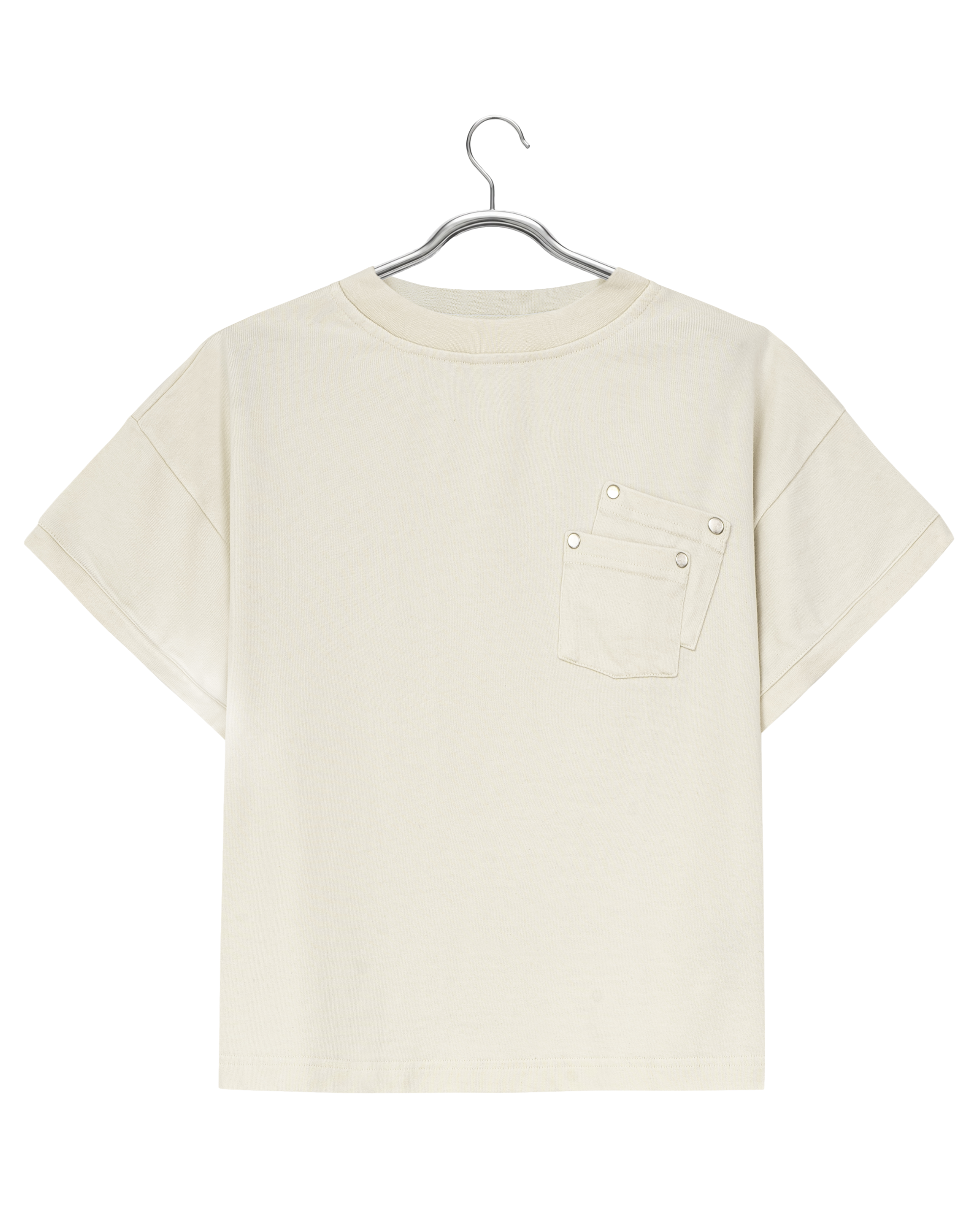 DOUBLE POCKET BABY TEE Image