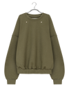 EVERGREEN LOOSE METAL RIVET CREWNECK Thumbnail 1