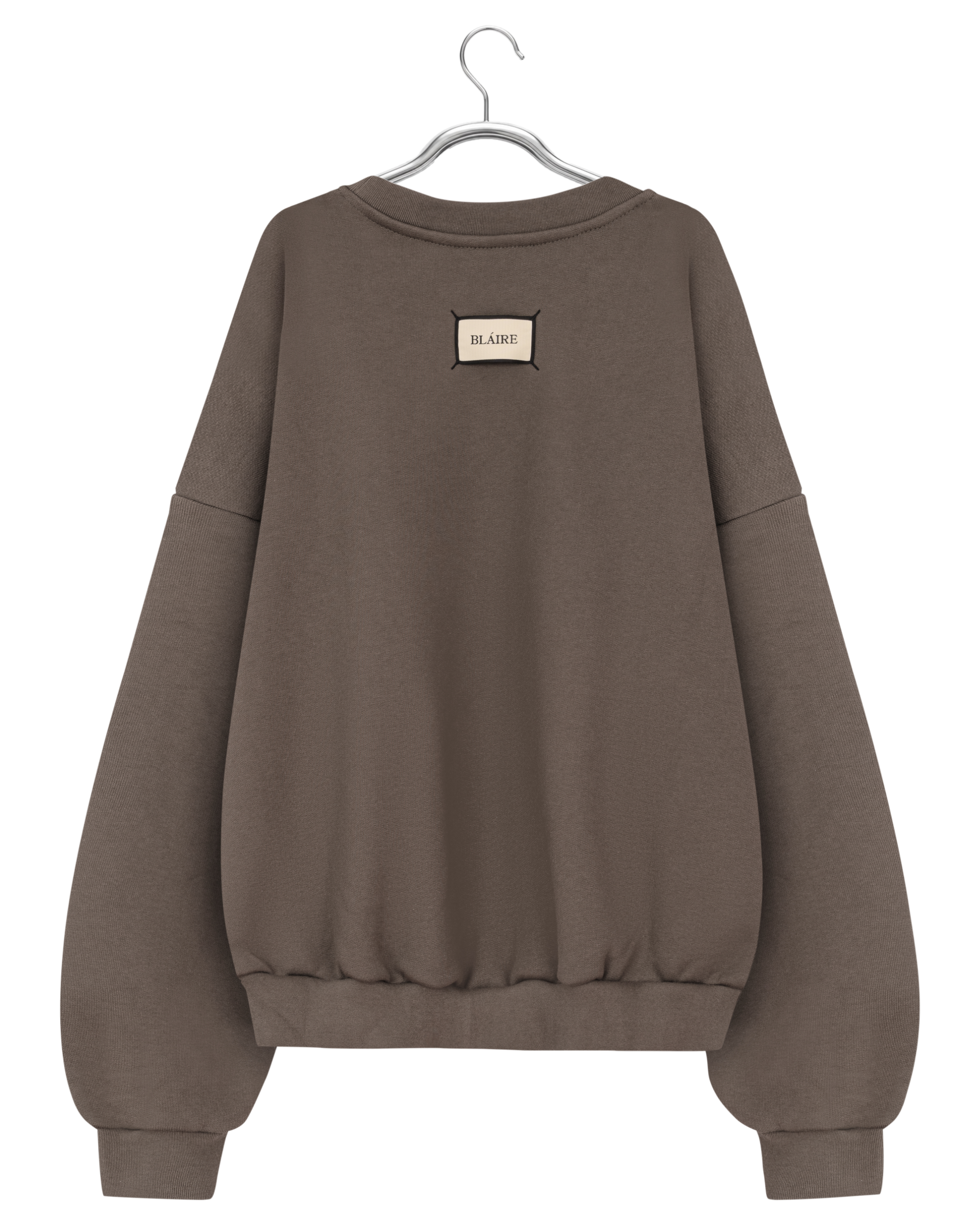 EVERGREEN LOOSE METAL RIVET CREWNECK Image