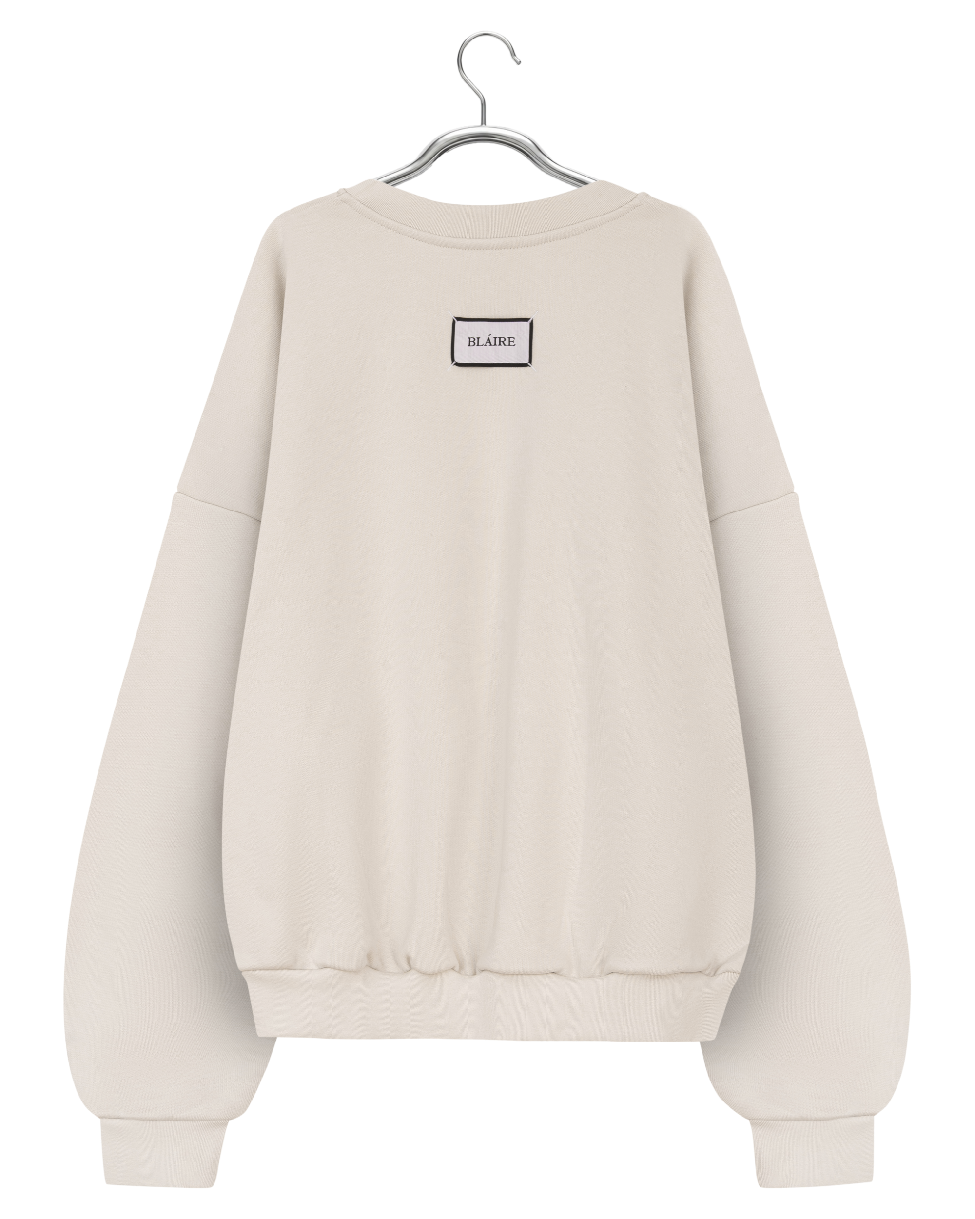 EVERGREEN LOOSE METAL RIVET CREWNECK Image