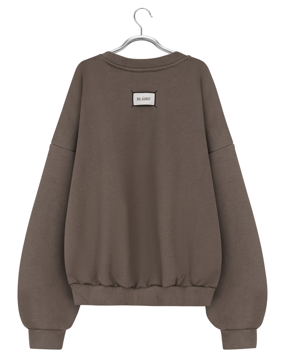 EVERGREEN LOOSE METAL RIVET CREWNECK — 2