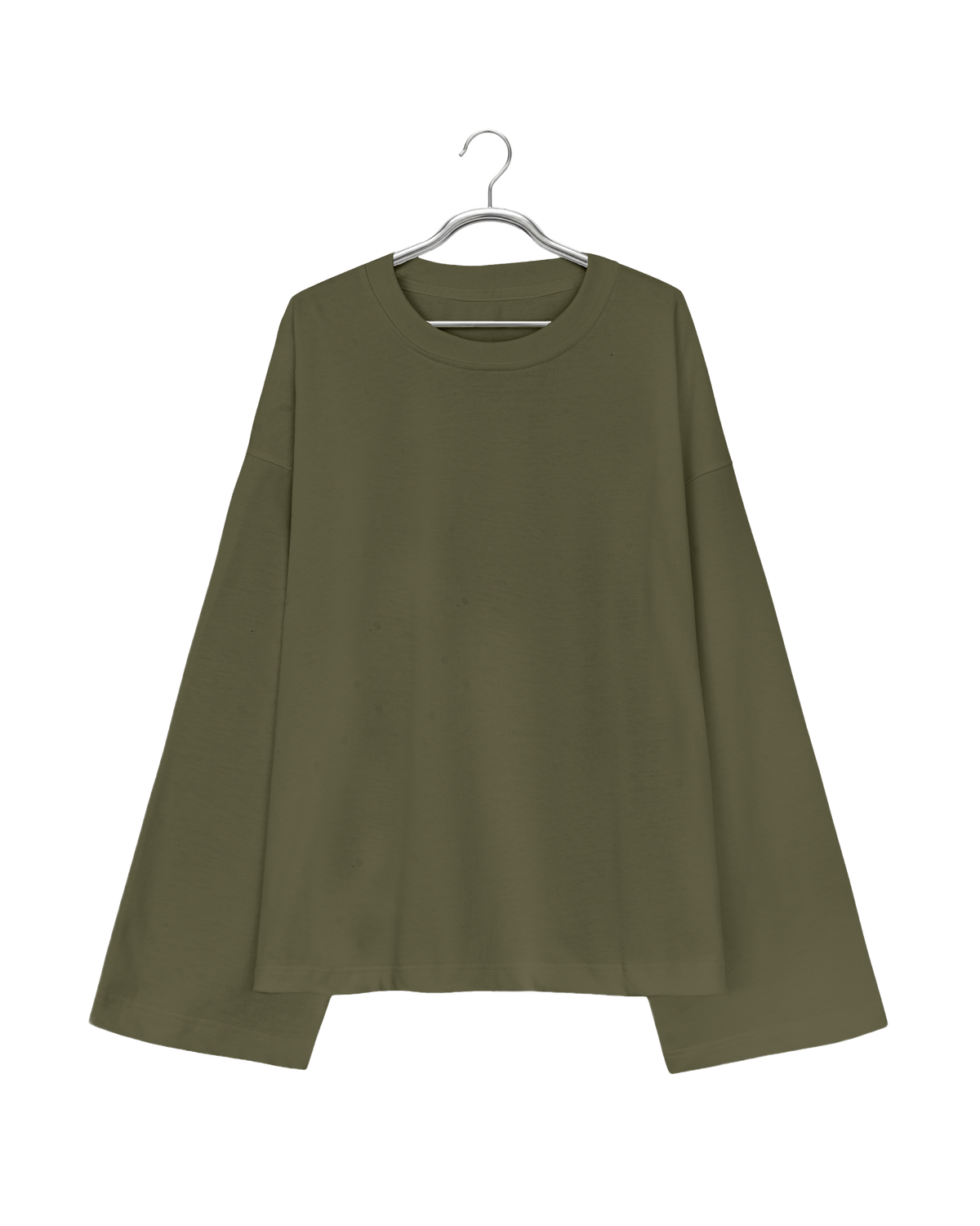 EVERGREEN ULTRA LOOSE BOXY LONGSLEEVE — 1