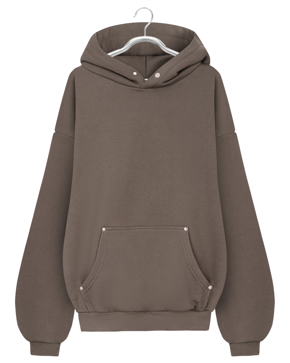 EVERGREEN METAL RIVET HOODIE — 1