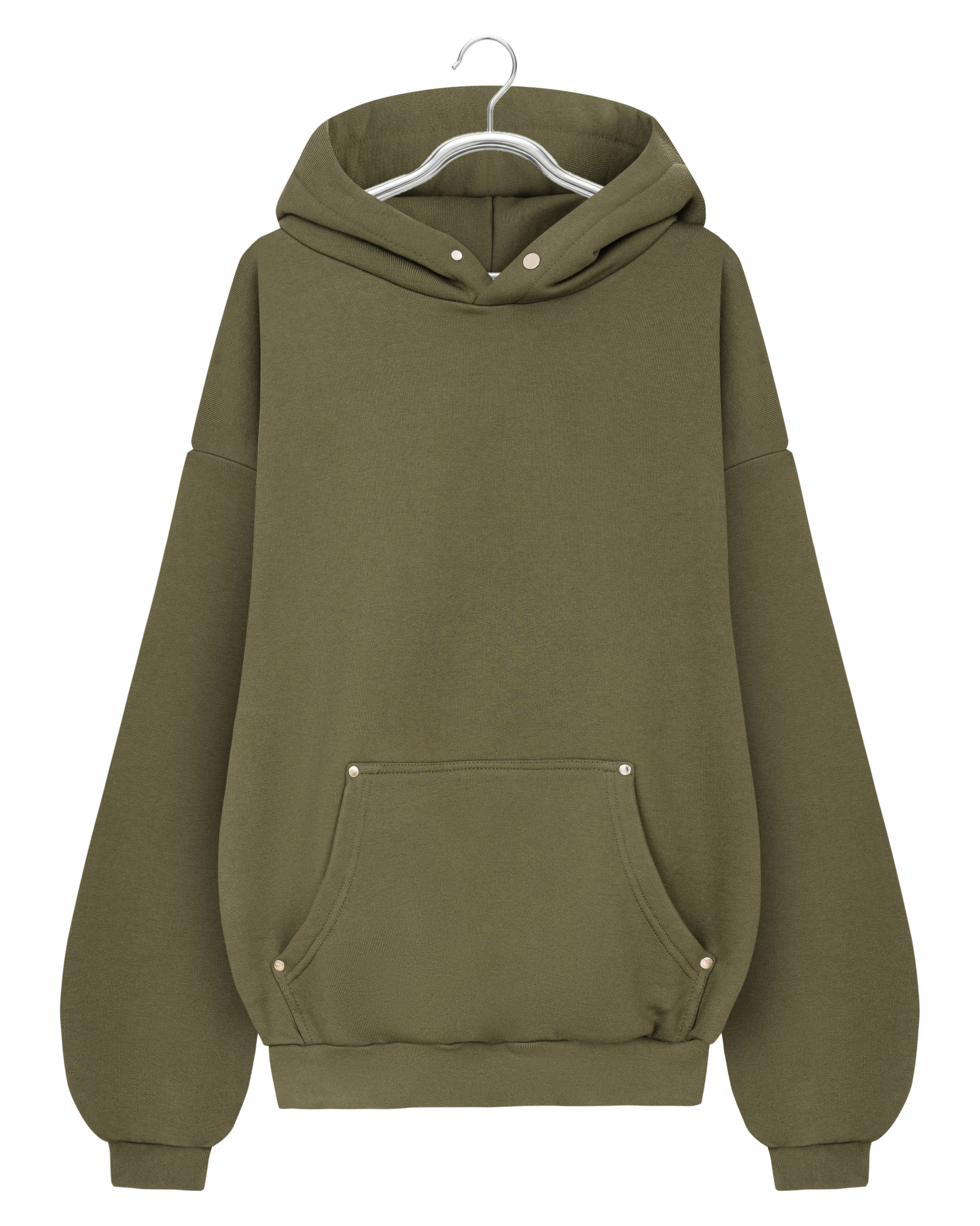 EVERGREEN METAL RIVET HOODIE Image