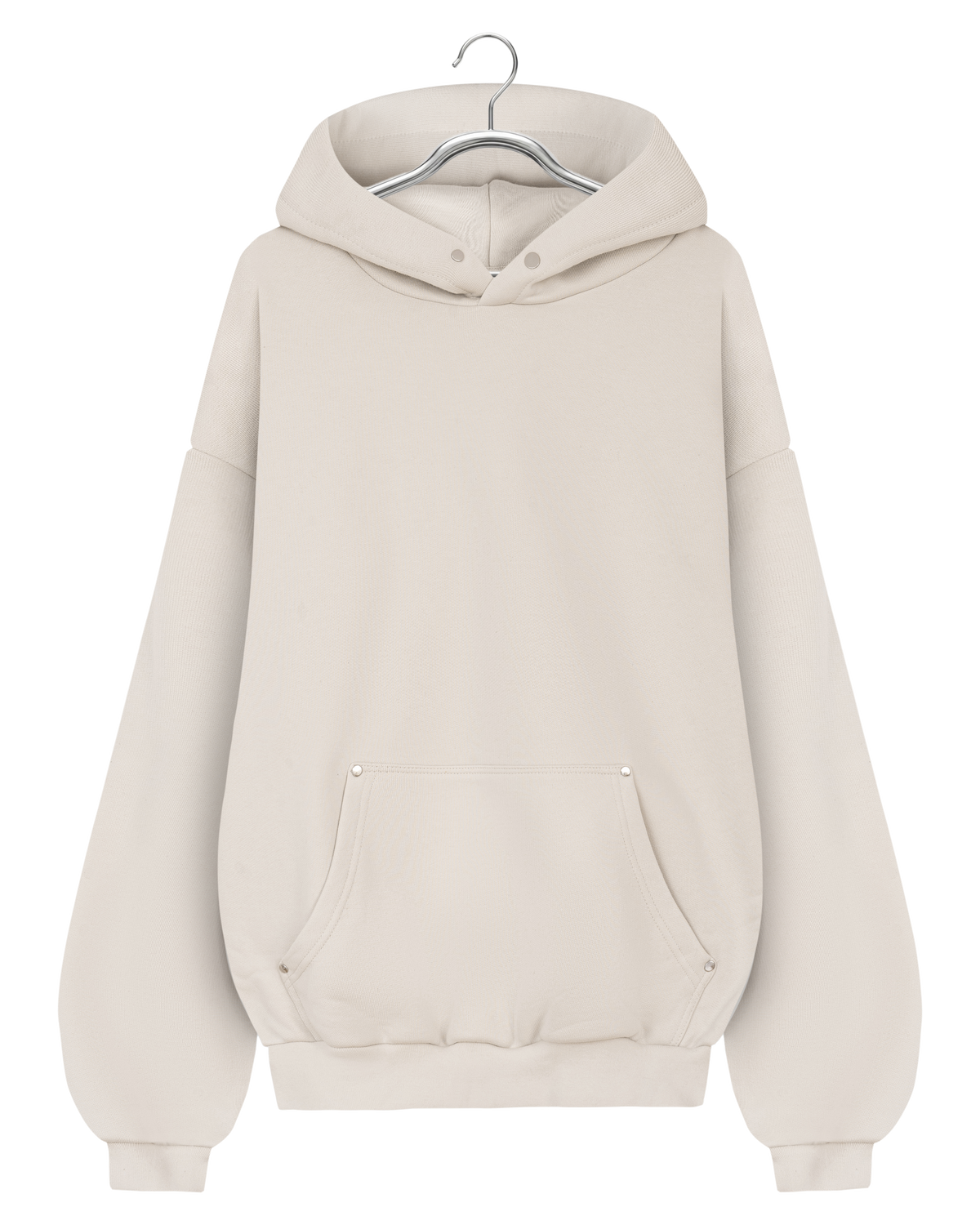 EVERGREEN METAL RIVET HOODIE — 1