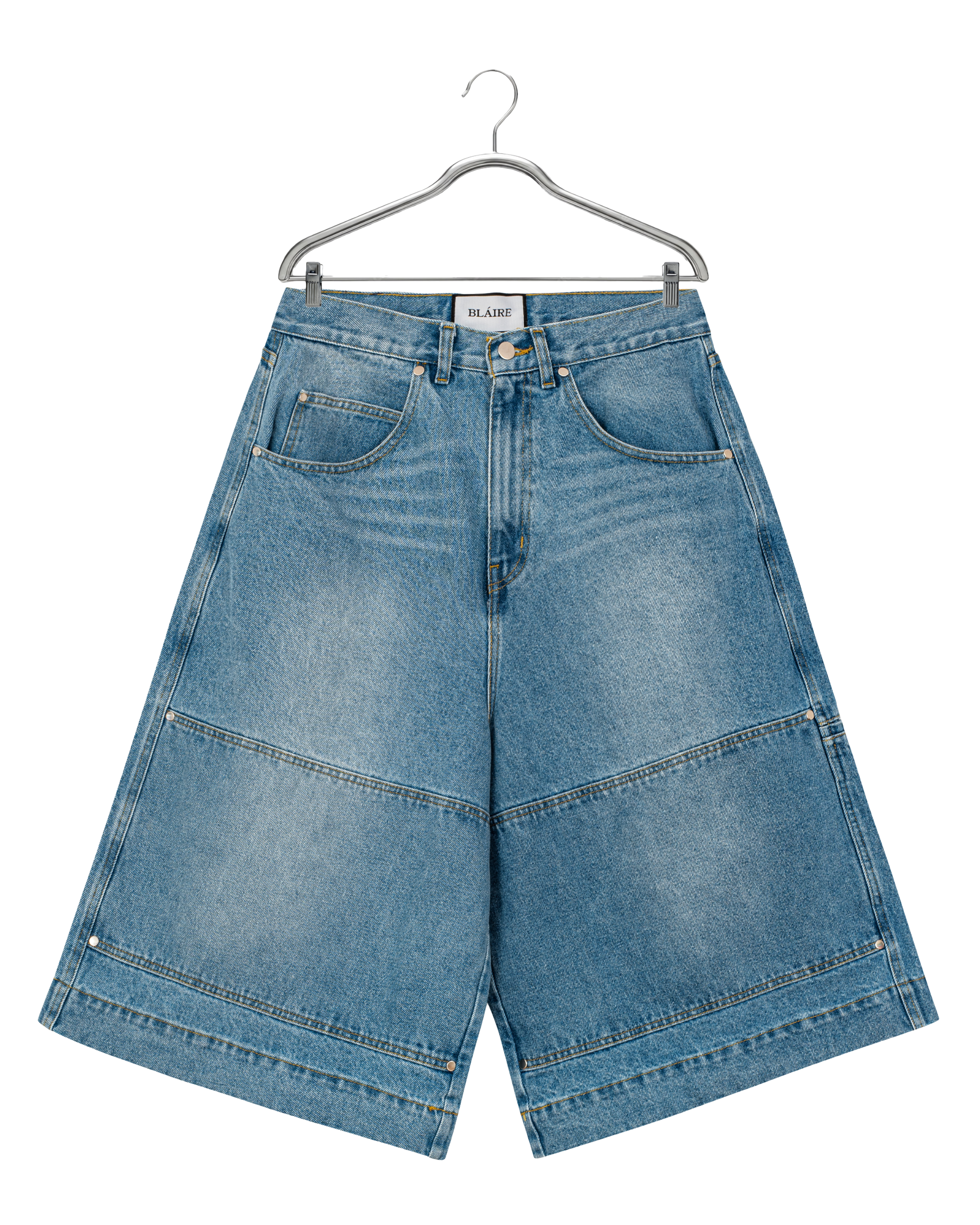 DOUBLE KNEE BOTTLE JORTS Image