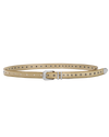 STUDDED LEATHER BELT Thumbnail 1