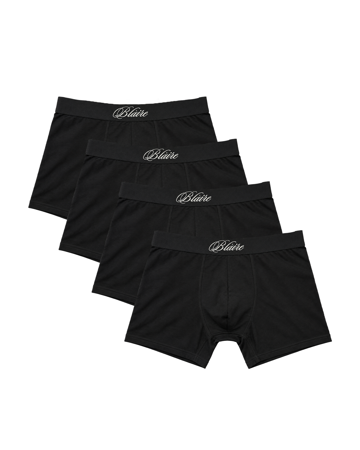 EVERYDAY BOXERS BLACK 4 PACK — 1