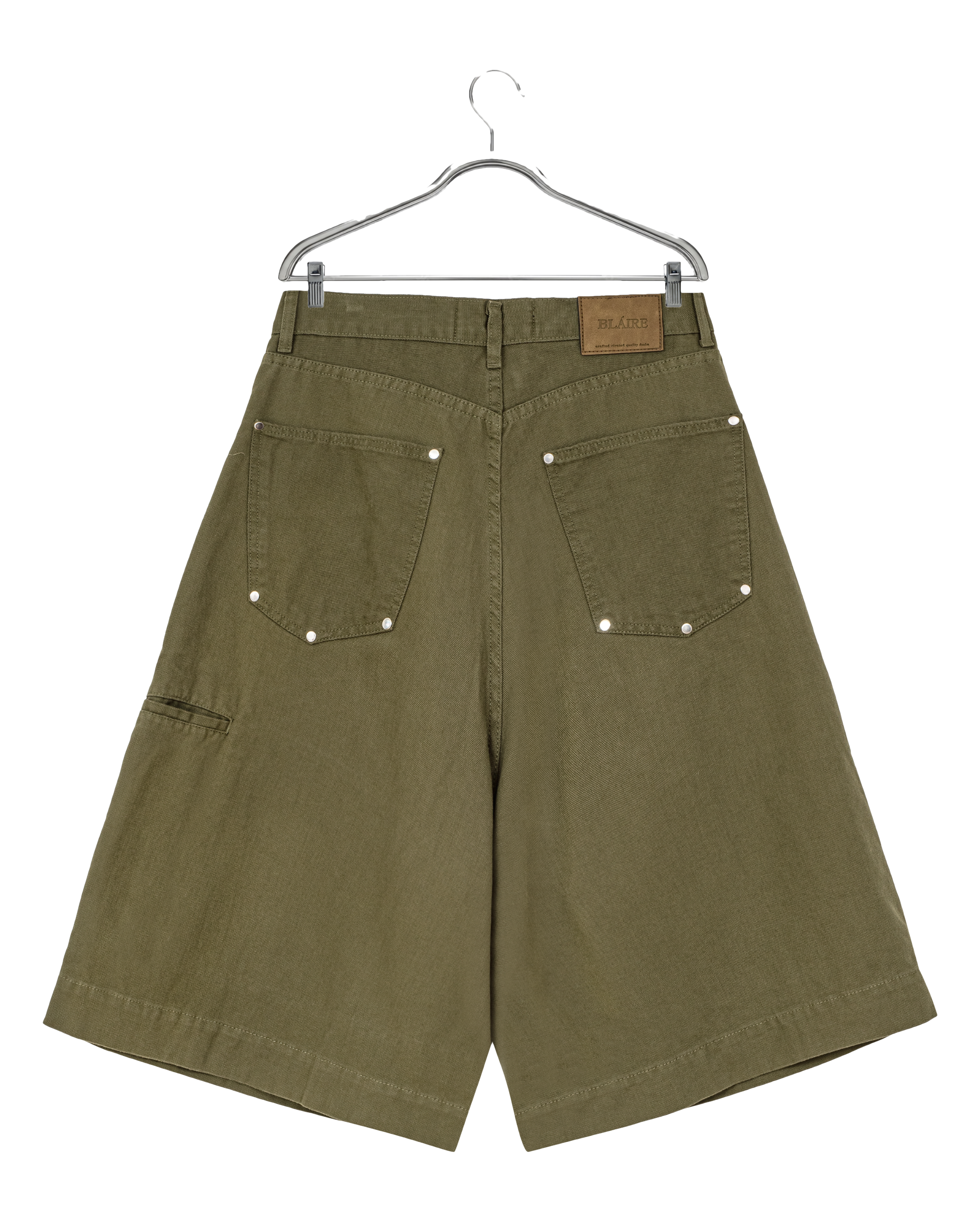 DOUBLE KNEE BOTTLE JORTS Image 2