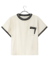 DOUBLE POCKET BABY TEE Thumbnail 1