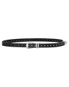STUDDED LEATHER BELT Thumbnail 1