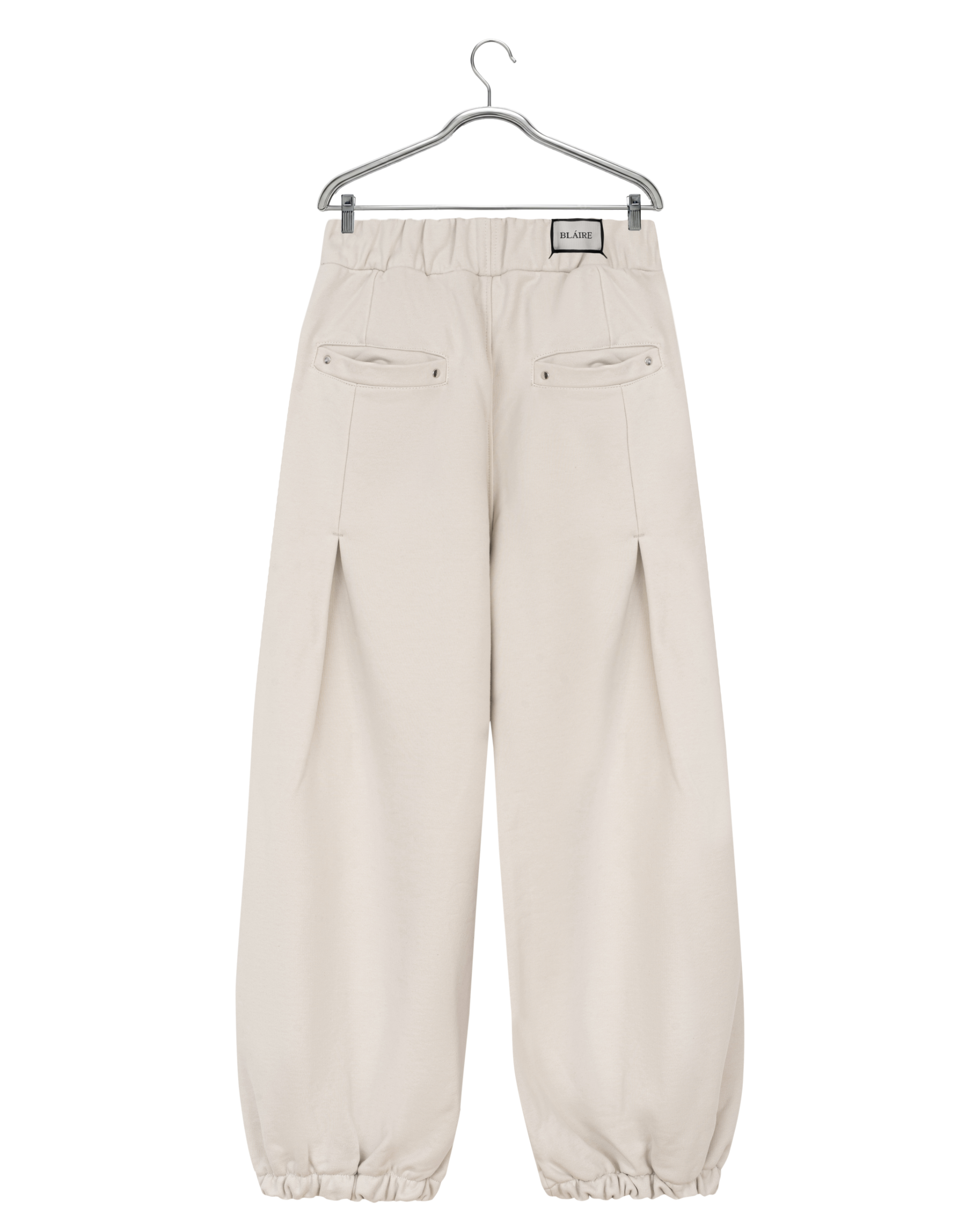 EVERGREEN WIDE LEG PLEATED SWEATPANTS Image 2