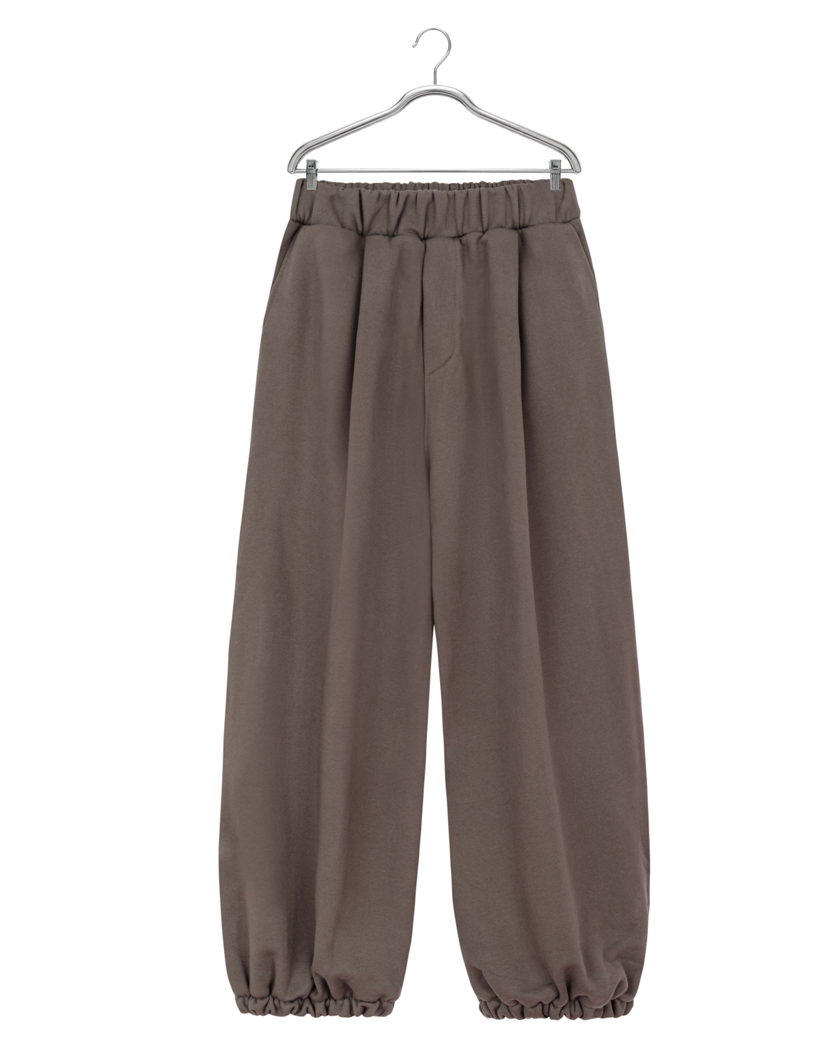EVERGREEN WIDE LEG PLEATED SWEATPANTS — 1