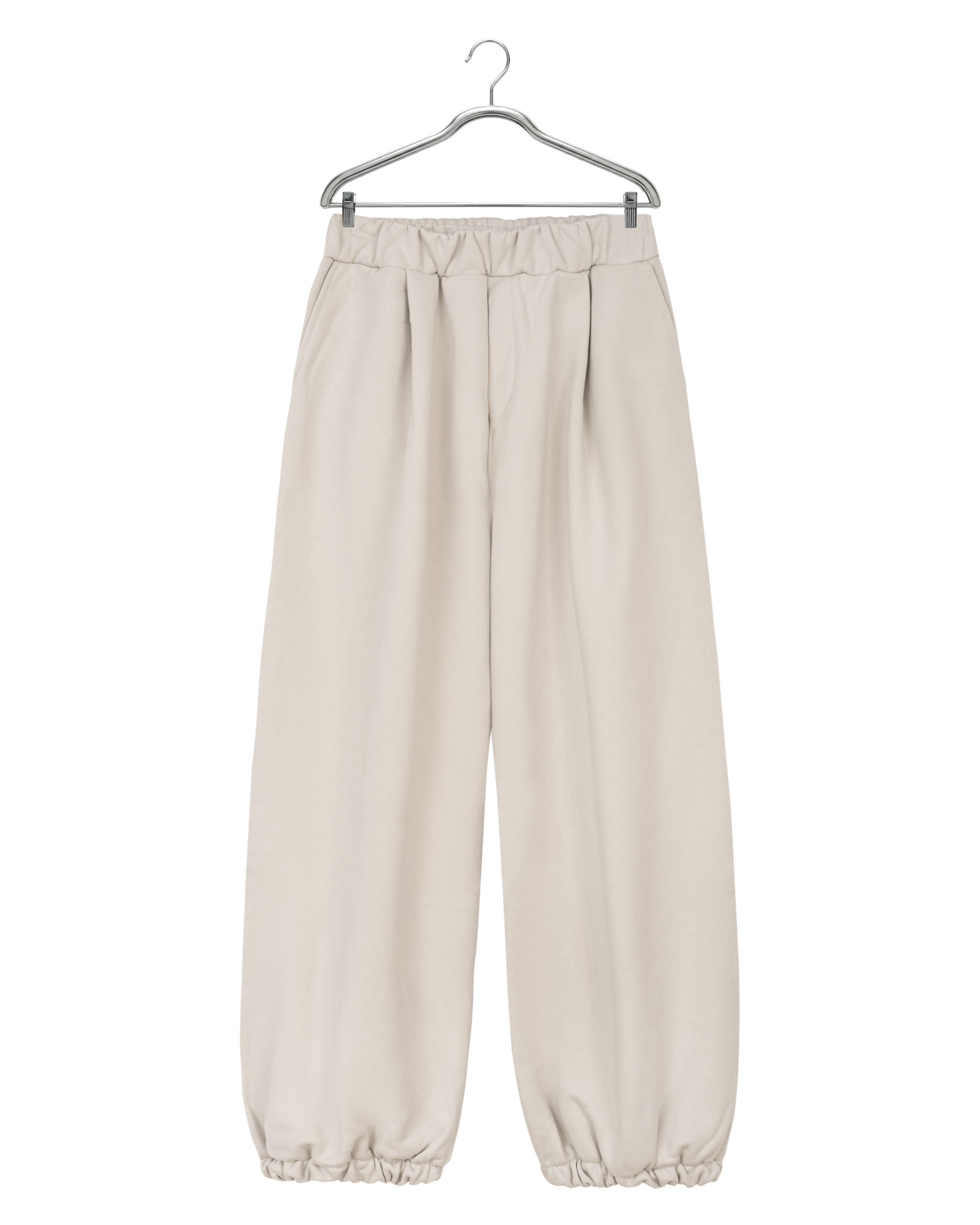 EVERGREEN WIDE LEG PLEATED SWEATPANTS Image