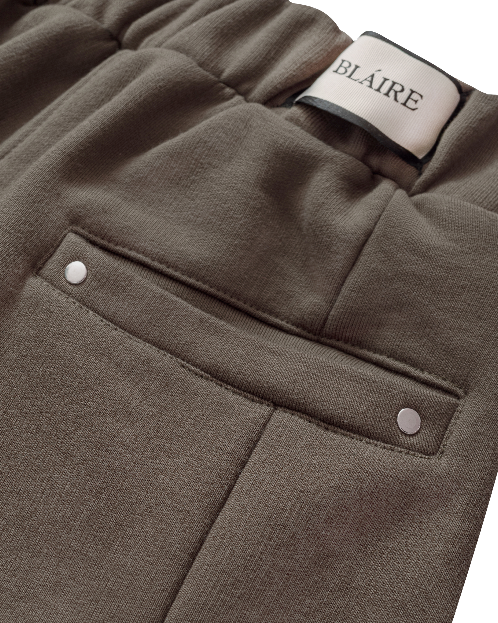 EVERGREEN WIDE LEG PLEATED SWEATPANTS Image 3