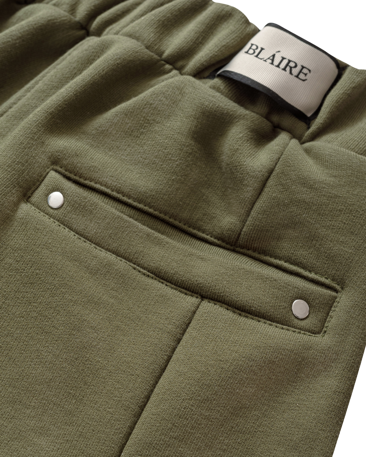 EVERGREEN WIDE LEG PLEATED SWEATPANTS — 3