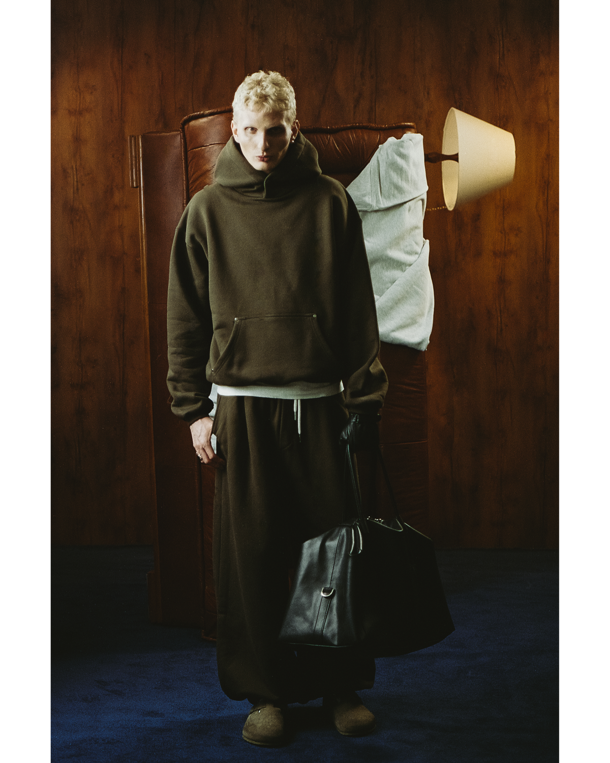 EVERGREEN METAL RIVET HOODIE — 5