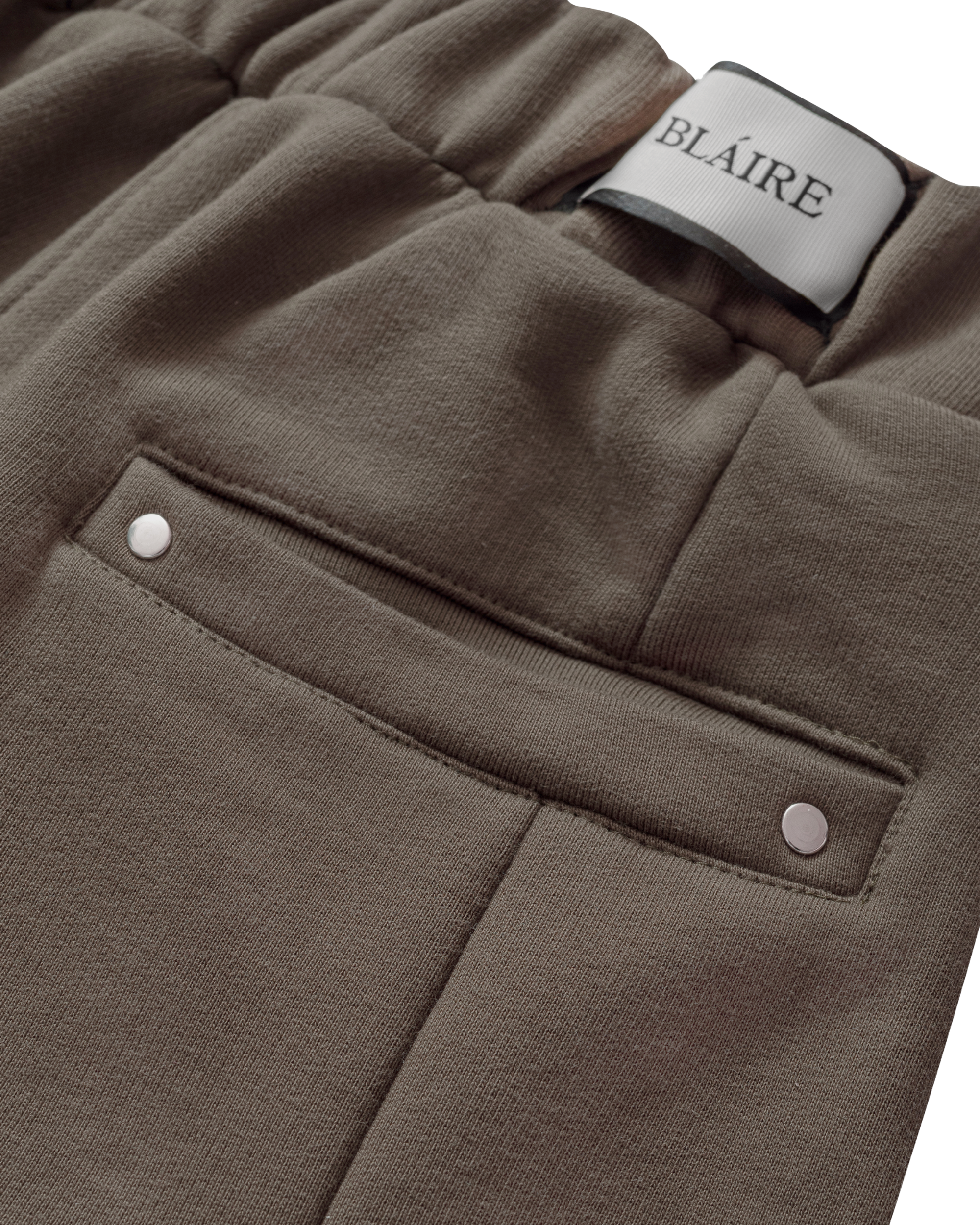 EVERGREEN WIDE LEG PLEATED SWEATPANTS Image 3