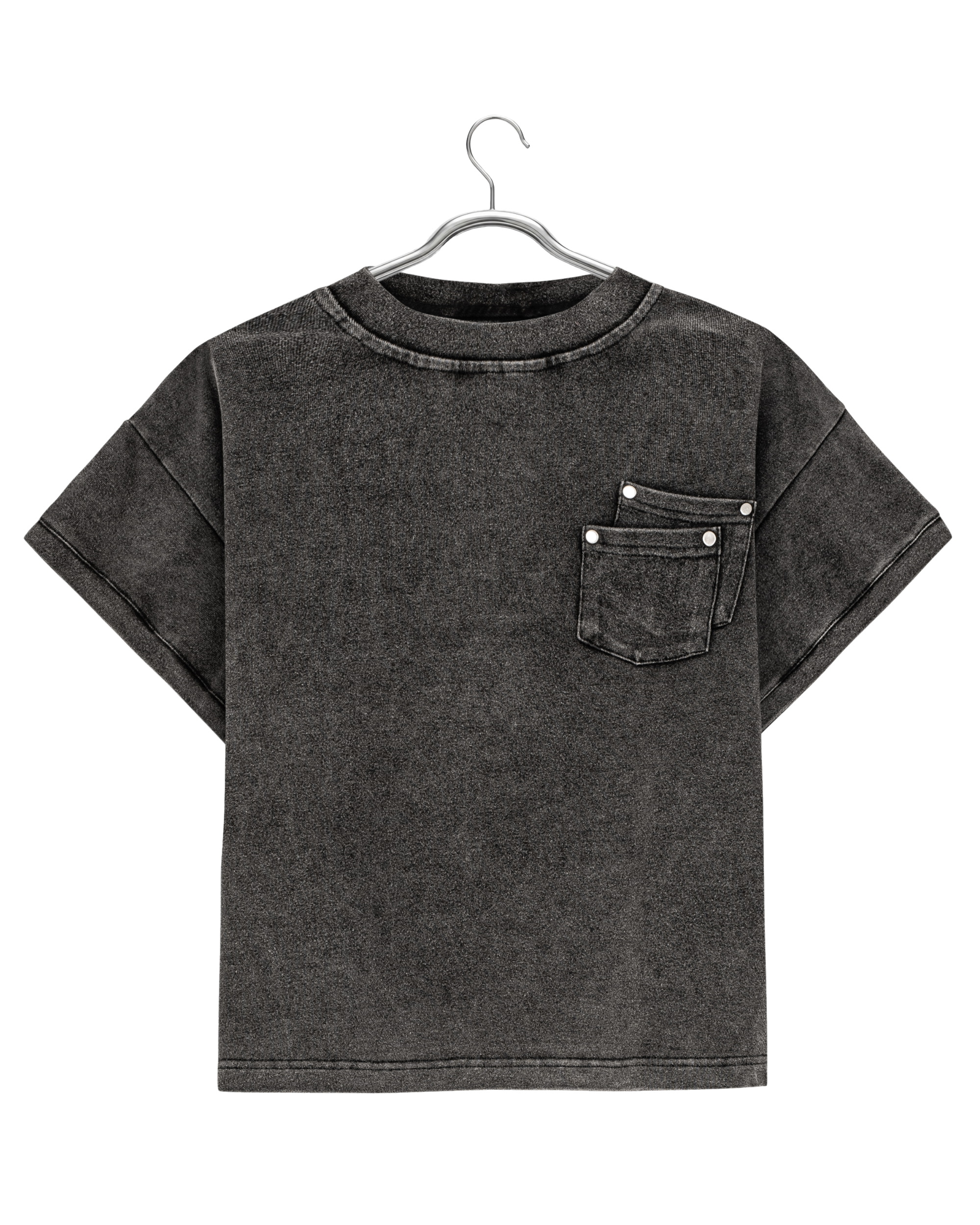 DOUBLE POCKET BABY TEE Image