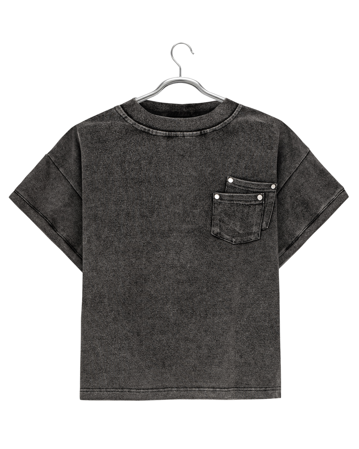 DOUBLE POCKET BABY TEE — 1
