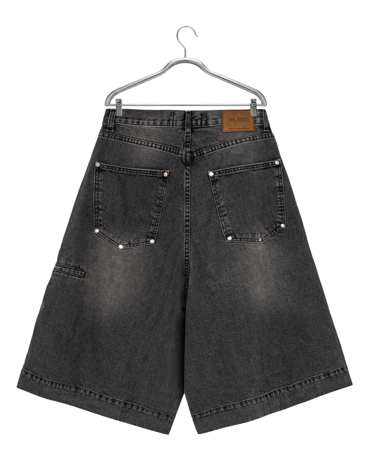 DOUBLE KNEE BOTTLE JORTS — 2