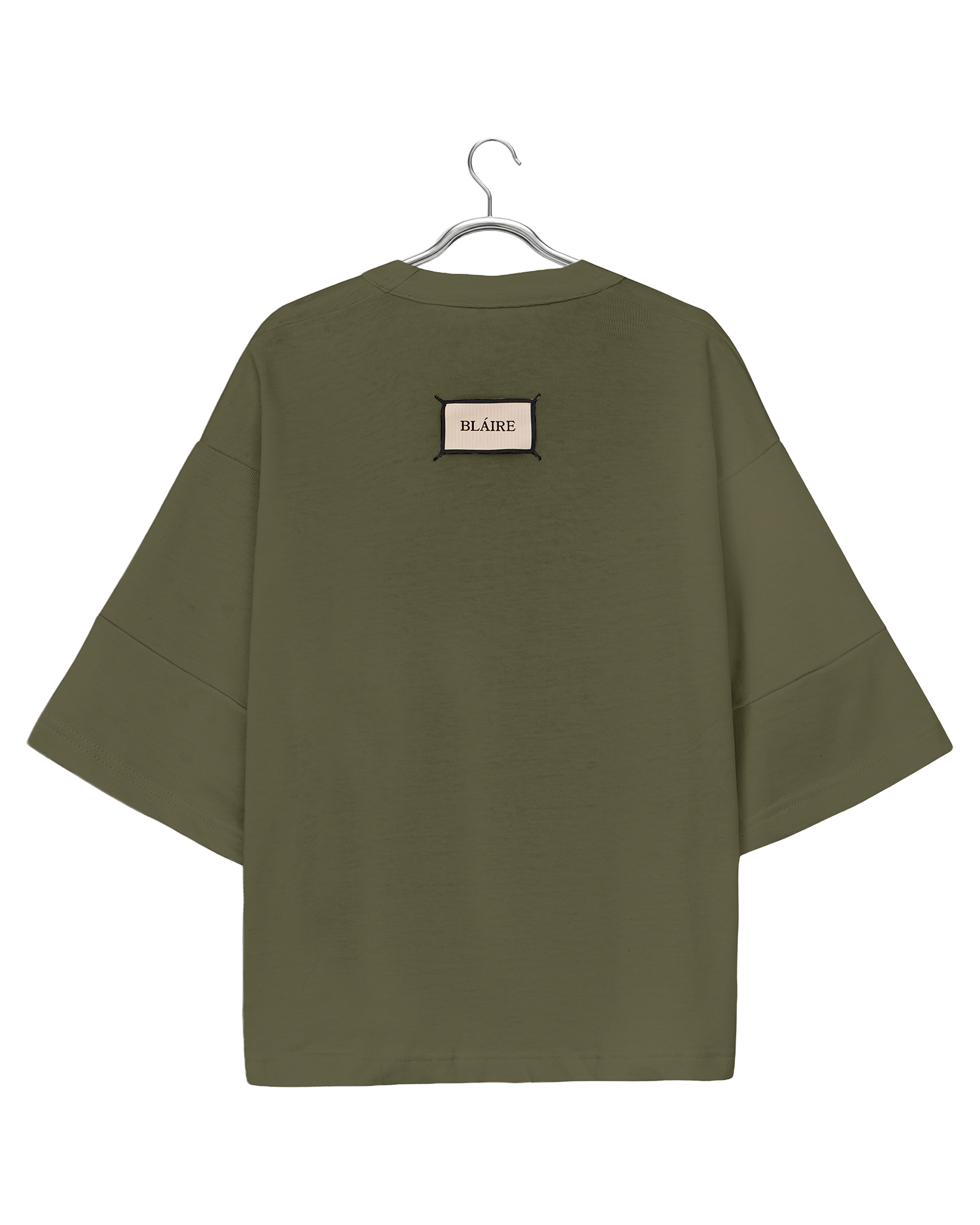 EVERGREEN TRIPLE ARM BOXY TEE